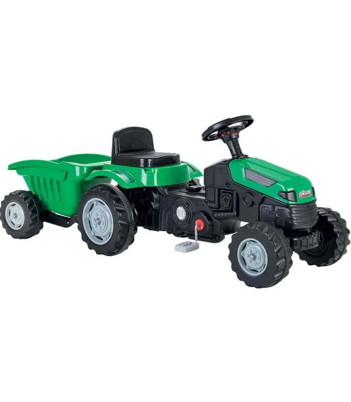 07 316 ACTIVE TRAKTÖR RÖMORKLU PEDALLI YEŞİL