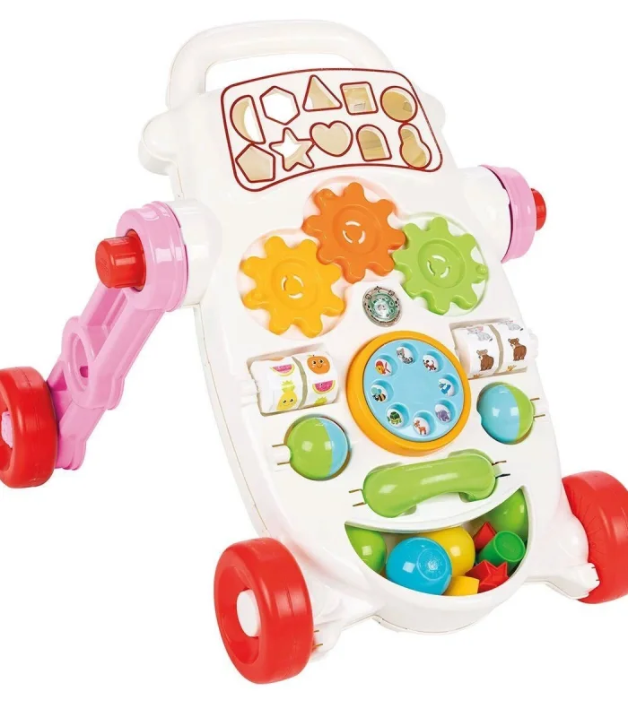 07 539 Happy İlk Adım Arabası Pembe -Pilsan Oyuncak