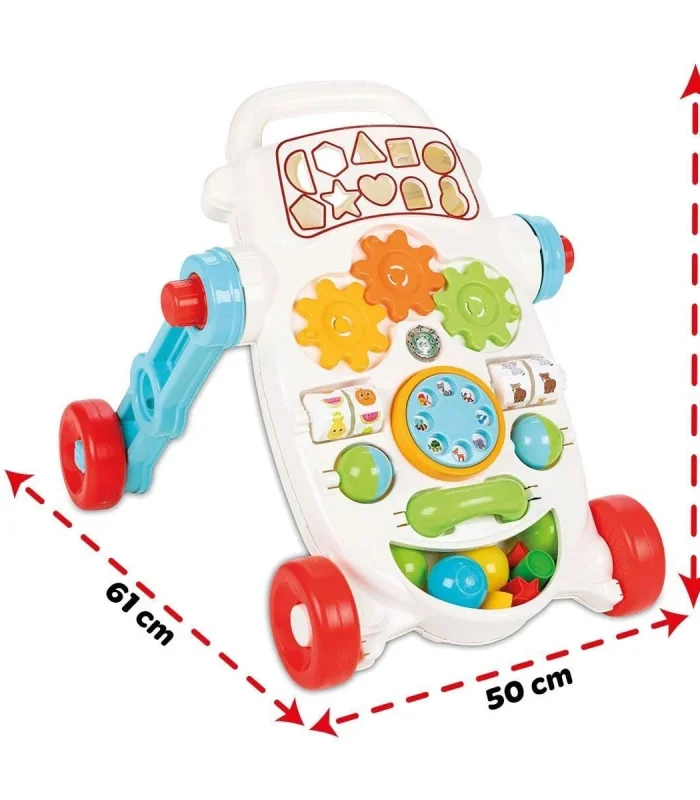 07 539 Happy İlk Adım Arabası Pembe -Pilsan Oyuncak