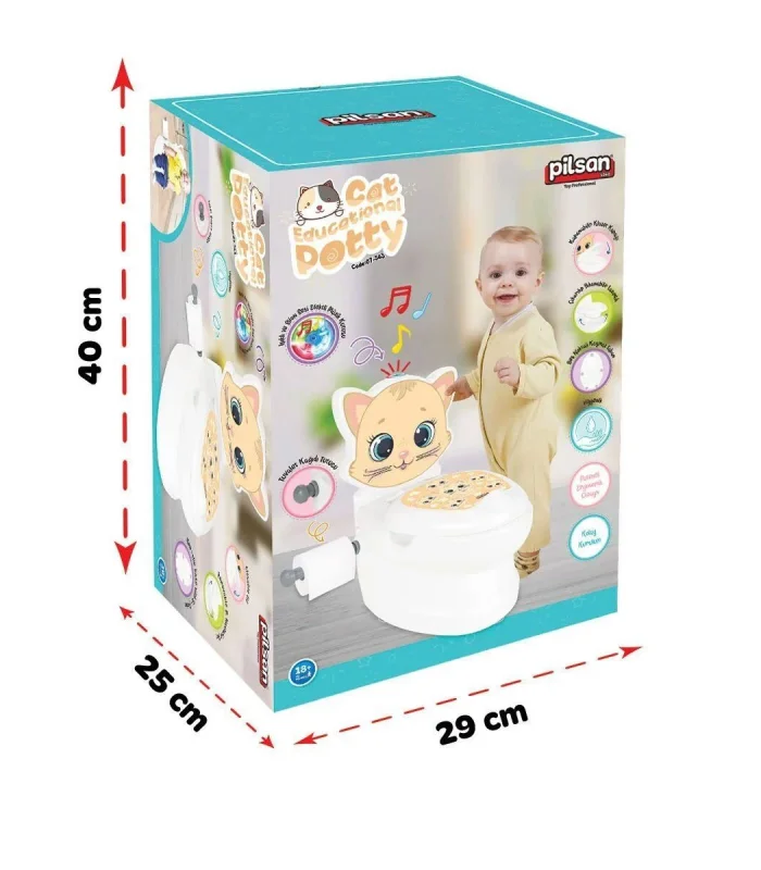 07 563 Pilsan Eğitici Kedi Klozet