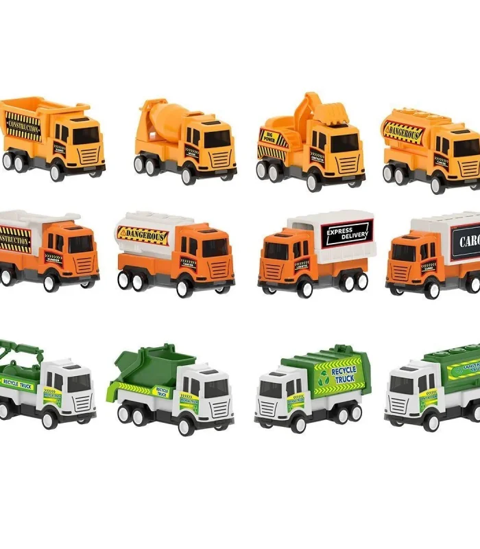 07 628 Pilsan Çek Bırak Mini Kamyonlar İş Serisi (Adet)