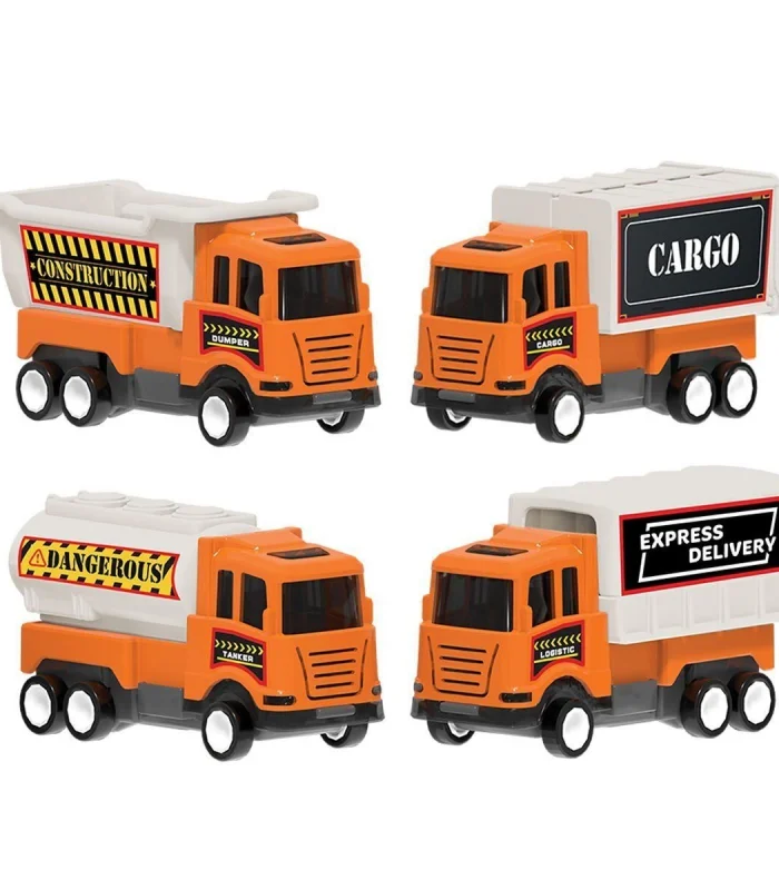 07 628 Pilsan Çek Bırak Mini Kamyonlar İş Serisi (Adet)