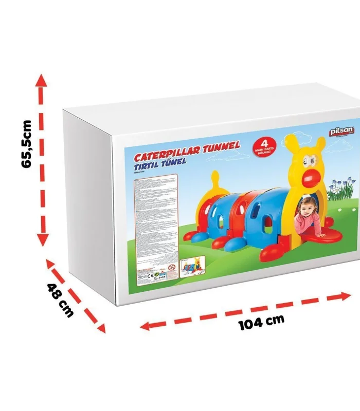 07 977  Pilsan Tırtıl Tünel 4 Bölmeli