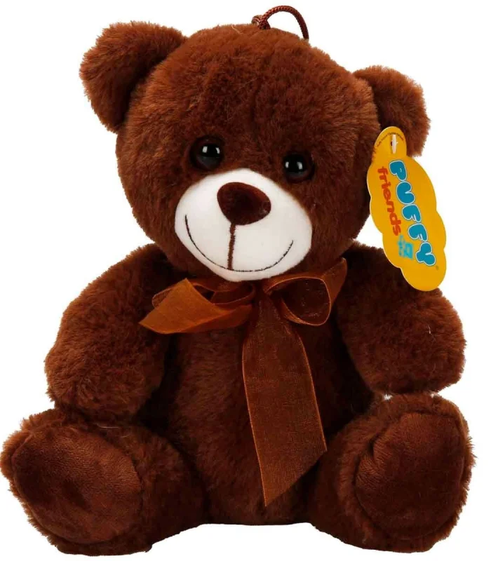 0998 SUN-JHN-PFF-SK PELUŞ AYI OTURAN KURDELELİ 21CM 2R