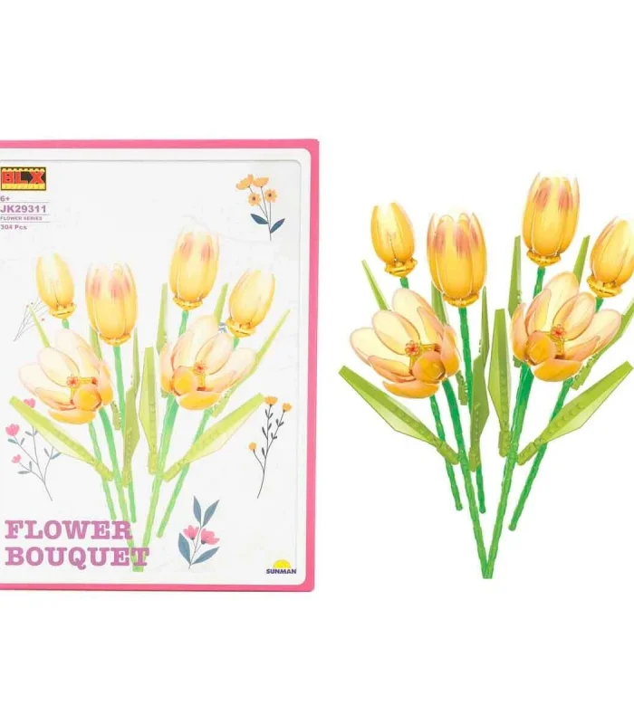 1005756 SUN-RST-BLX-FLOWER SET LALE BUKETİ 340 PARÇA