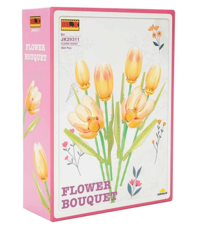 1005756 SUN-RST-BLX-FLOWER SET LALE BUKETİ 340 PARÇA