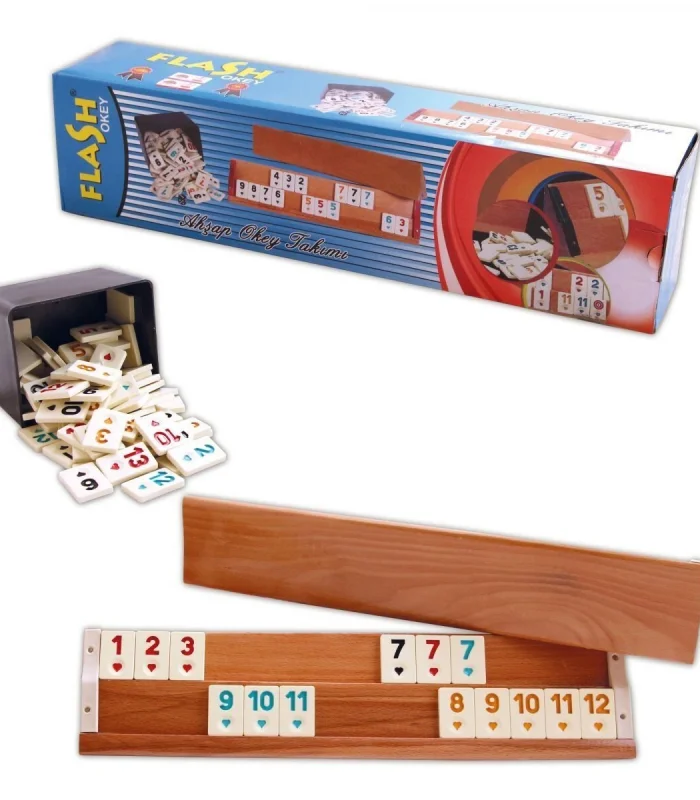 1010112 Flash Ağaç Okey -Starokey