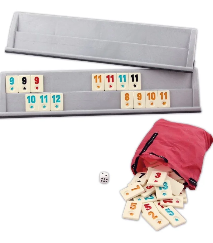 1010129 Flash Plastik Okey Takımı ,Star okey