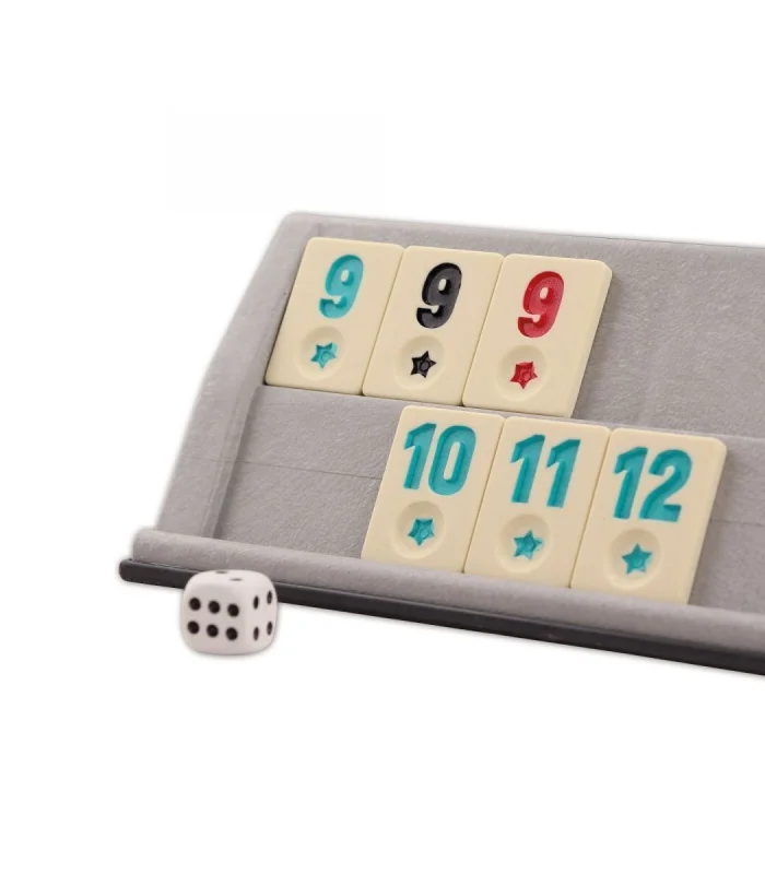 1010129 Flash Plastik Okey Takımı ,Star okey