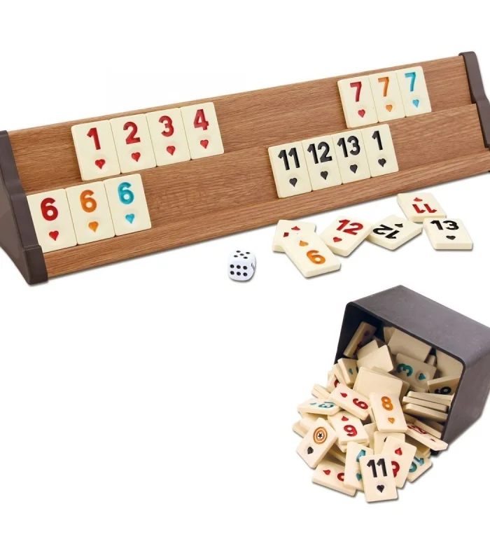 1010464 VİP Ahşap Okey Takımı Açık Renk ,Star okey