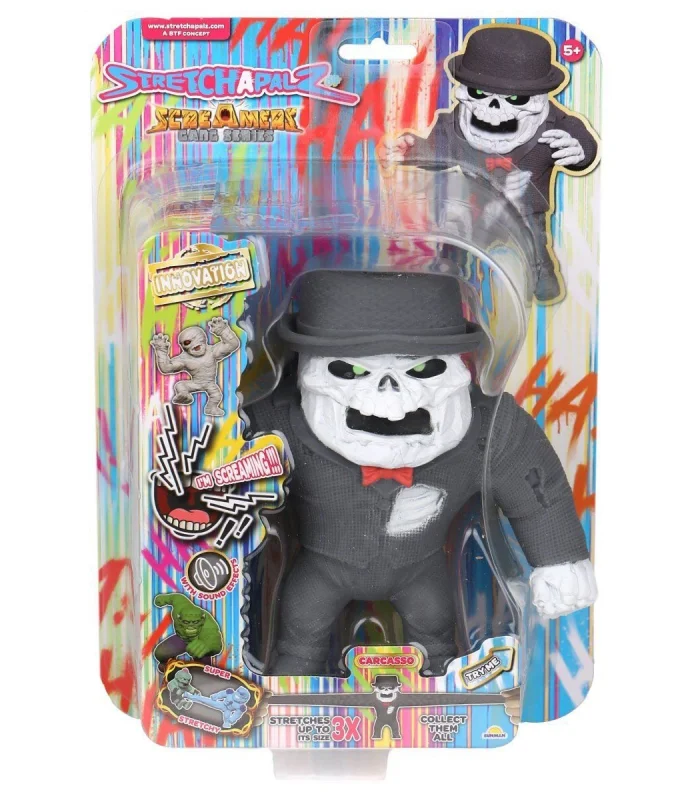 1012358 Sesli Stretchapalz Screamers Gang Seri 16 cm -Sunman