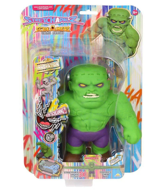 1012358 Sesli Stretchapalz Screamers Gang Seri 16 cm -Sunman