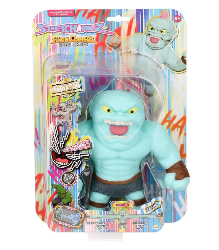 1012358 Sesli Stretchapalz Screamers Gang Seri 16 cm -Sunman