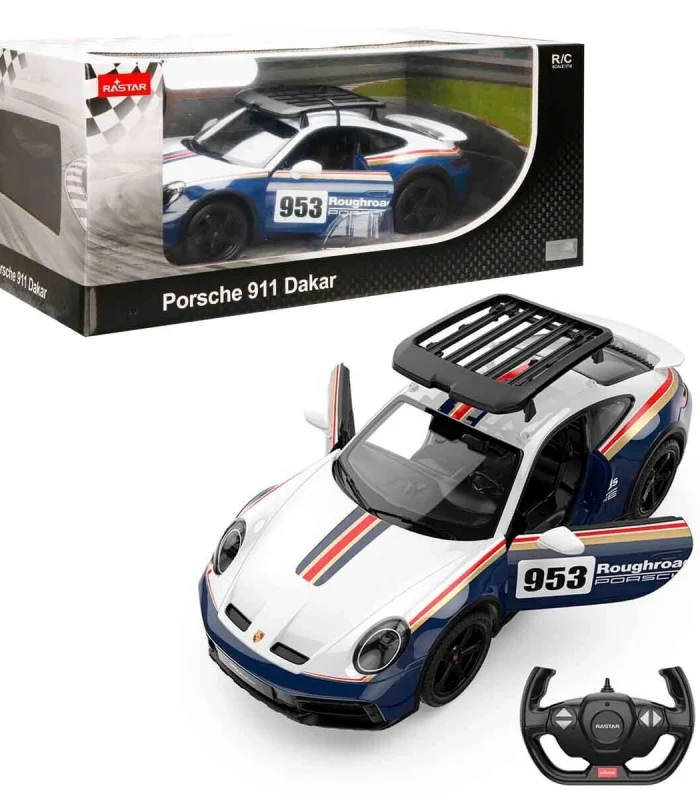 10131 SUN-RAS-RC ARABA 1/14 PORSCHE 911 DAKAR PERFORMANCE FF 2 4GHZ