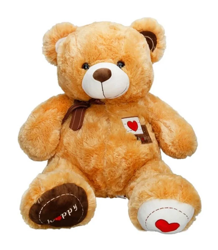 1018 Puffy Friens Kurdelalı Peluş Ayı