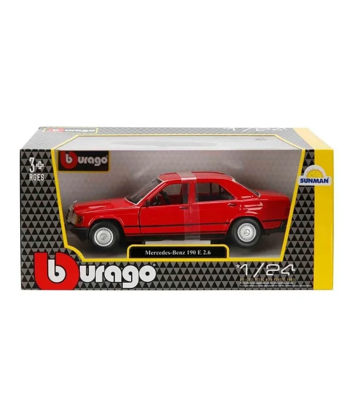 1021103 1:24 Mercedes Benz 1987 190 E Model Araba