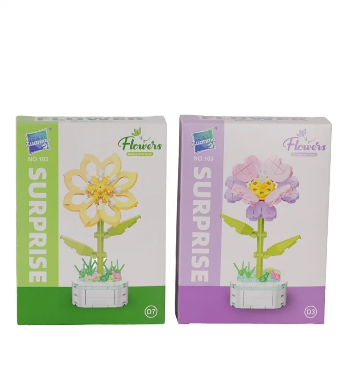 103 DİSPLAYDE ÇİÇEK BLOK 165 PARÇA(Belirtilen fiyat, tekli satış için adet fiyatıdır.)