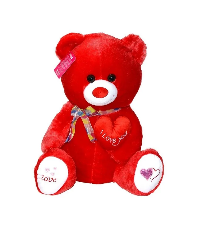 1030KR Selay, Yumoş Ayıcık Kırmızı 47cm