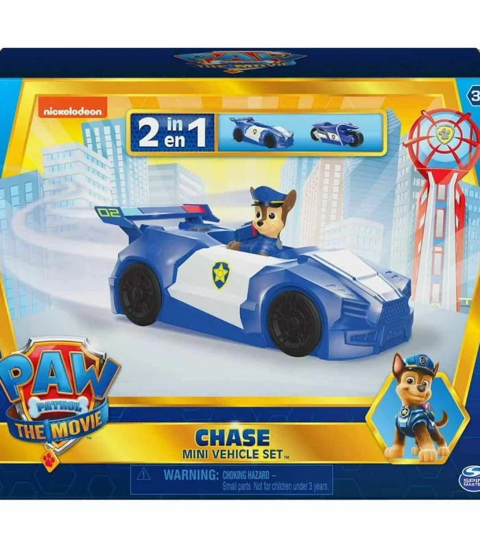 1033536 PAW Patrol Chasein araç seti 2si1arada 1 figür+2 araç