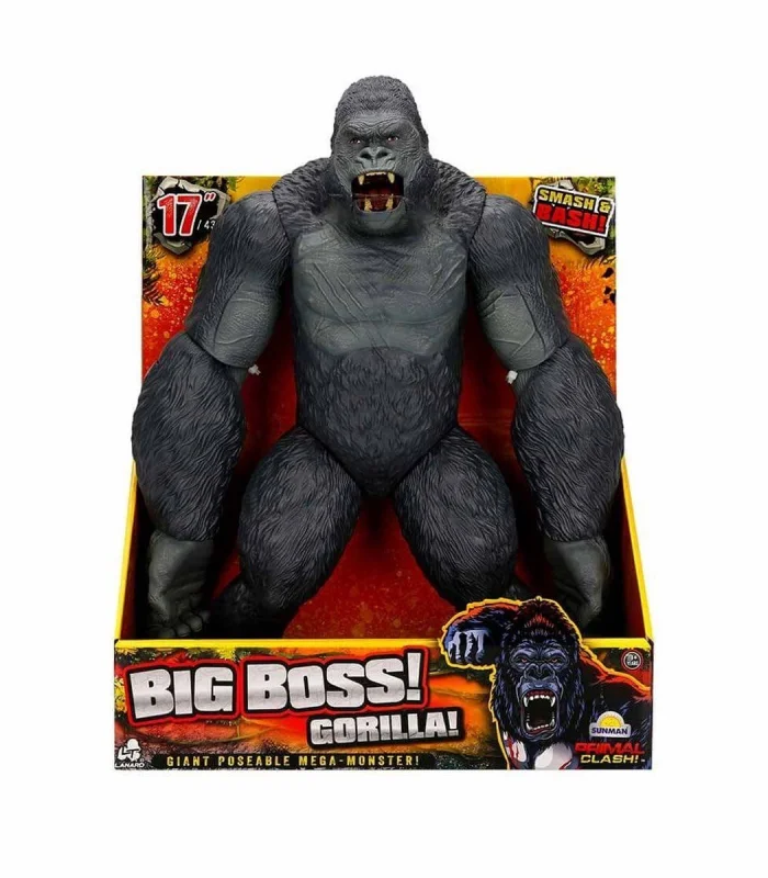 1037113 Primal Clash Büyük Patron Goril 42 cm -Sunman