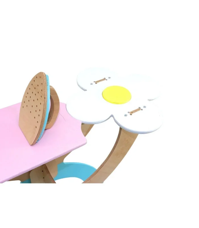 1038 Ahşap Ütü Masası Seti -Lulubere Oyuncak