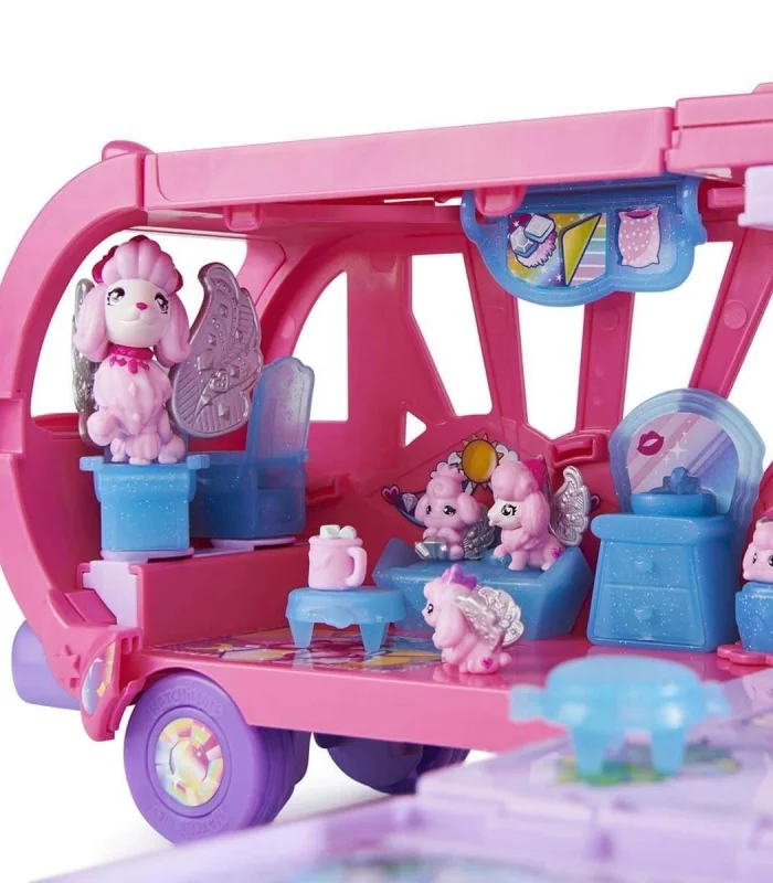 1038215 Hatchimals dönüşen Rainbow Cation karavan