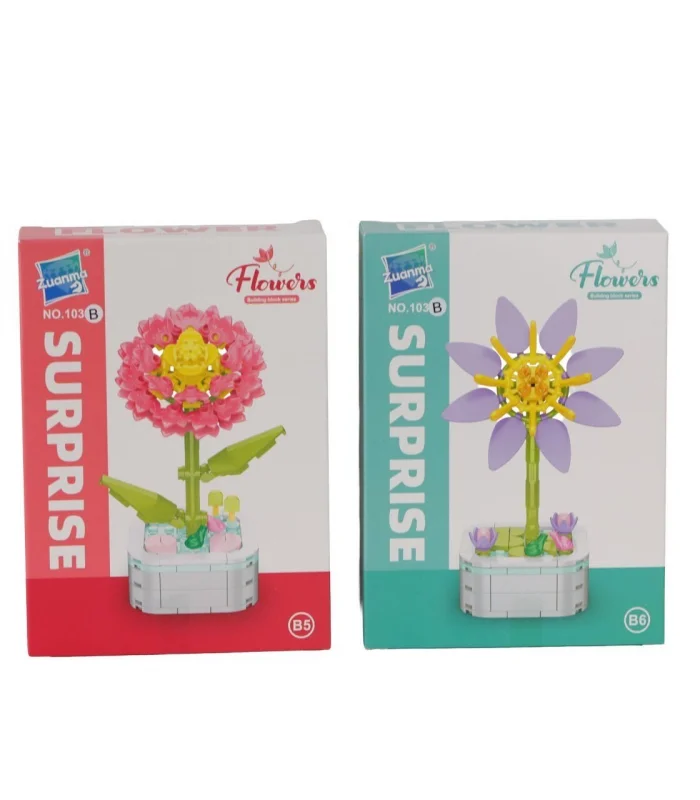 103B DİSPLAYDE ÇİÇEK BLOK 165 PARÇA(Belirtilen fiyat, tekli satış için adet fiyatıdır.)