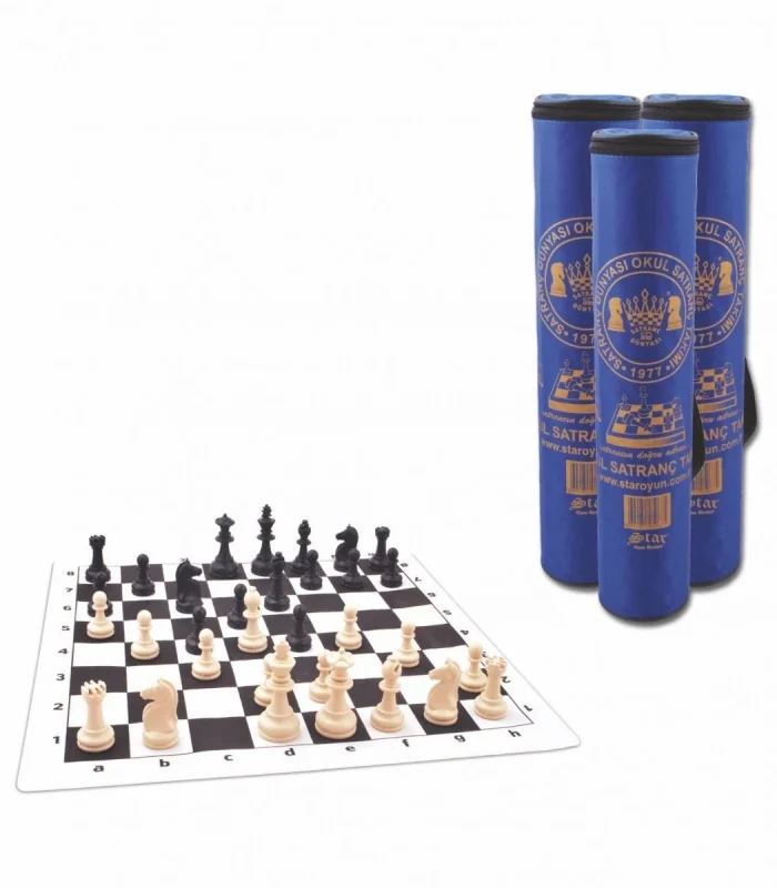 1050651  Okul Satranç Takımı-Bez Çantalı ,Starokey