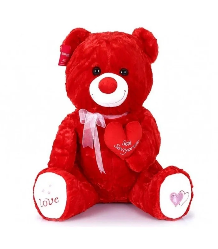 1054 KRM TIKIL AYI 70 CM KIRMIZI