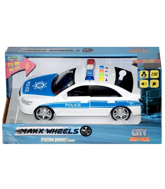 10560 Maxx Wheels 1:16 Sesli ve Işıklı Araba