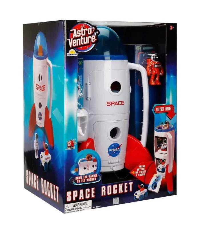 106114 Astro Venture Sesli Ve Işıklı Uzay Roketi -Sunman
