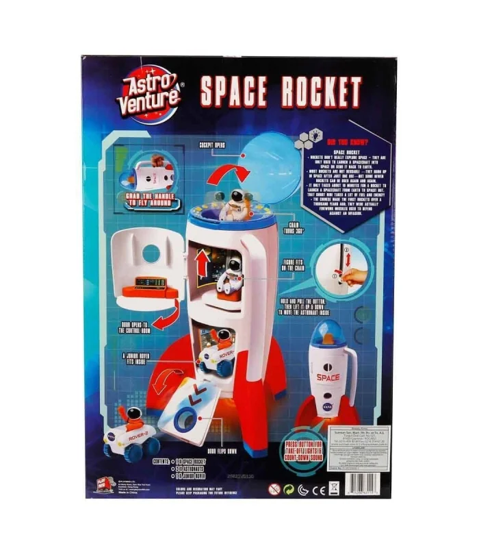 106114 Astro Venture Sesli Ve Işıklı Uzay Roketi -Sunman