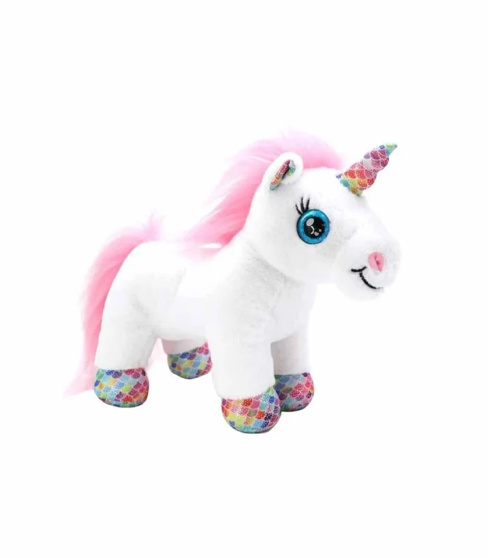 10873 Cutekins Taşıma Çantalı Peluş Unicorn Lou Lou -Sunman