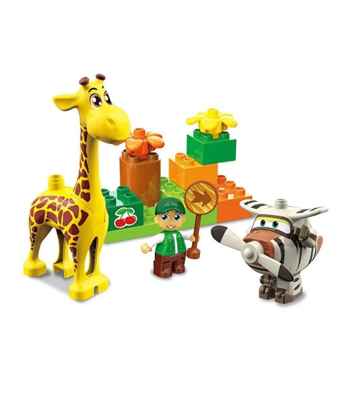 10932 Harika Kanatlar Bellonun Yağmur Ormanı 15 parça blok - Mega Oyuncak