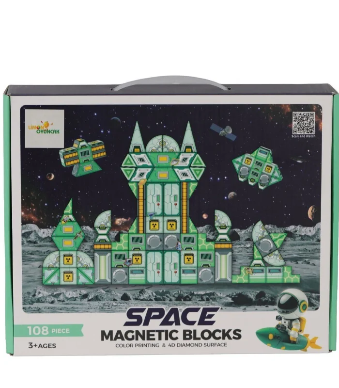 1108 MANYETİK PUZZLE 108 PARÇA