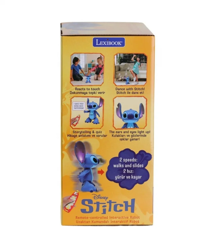 11804 SUN-LEX-R-C ROBOT STITCH İNTERAKTİF SESLİ IŞIKLI STCH
