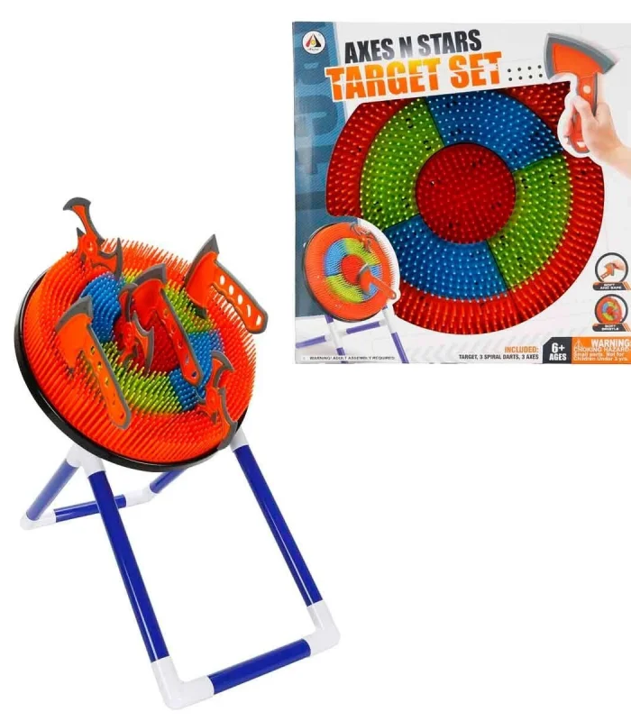 11912 SUN-AOJ-DART TARGET SET AXES N STARS AYAKLI