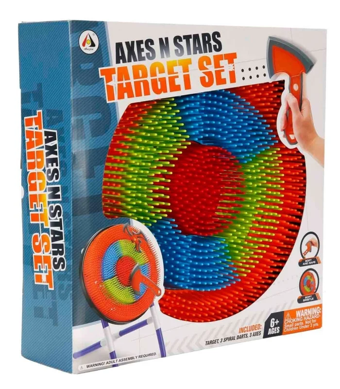 11912 SUN-AOJ-DART TARGET SET AXES N STARS AYAKLI
