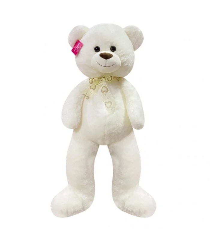 1192B Puffy Salaş Ayı 100 cm Beyaz -Selay