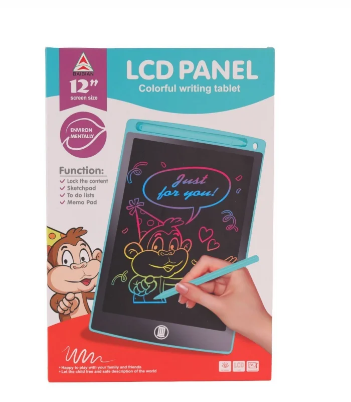 1201C 12 İNÇ RENKLİ YAZI TABLETİ