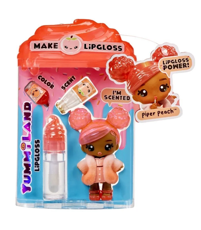 120759 Yummiland Piper Peach Bebeği ve Dudak Parlatıcısı
