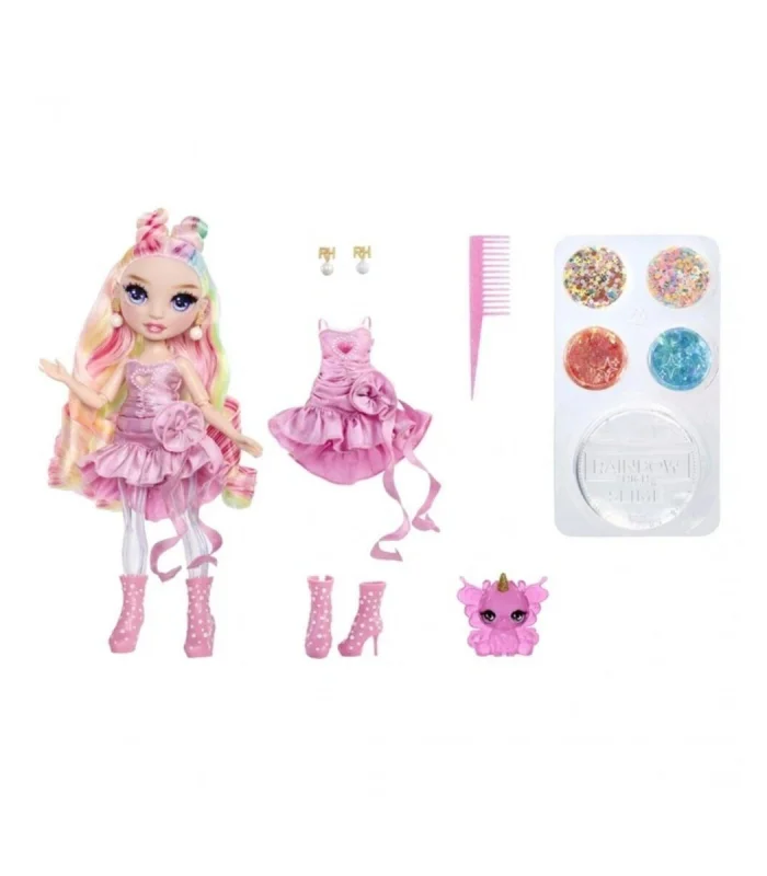 122395 Rainbow High Rainbow Parıltılar ve Slime Bebek / Asorti +4 yaş