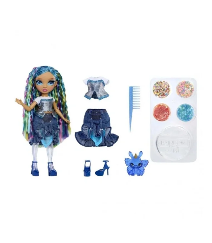 122395 Rainbow High Rainbow Parıltılar ve Slime Bebek / Asorti +4 yaş