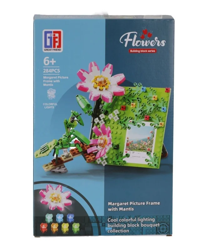 123-915 4 ASORTİ BÜYÜK ÇİÇEK BLOK(Belirtilen fiyat, tekli satış için adet fiyatıdır.)