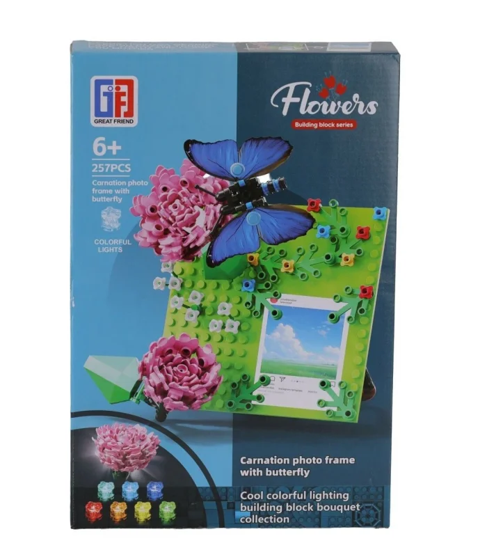 123-915 4 ASORTİ BÜYÜK ÇİÇEK BLOK(Belirtilen fiyat, tekli satış için adet fiyatıdır.)