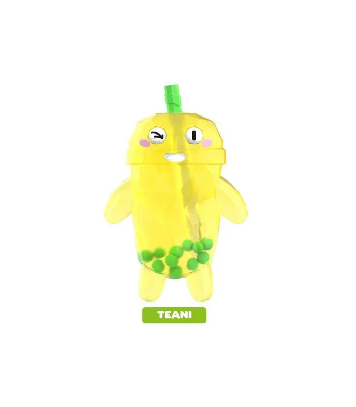 12387 SUN-BTF-FİGÜR BUBBLE TEA CRYSTAL BOBA PALS SERIES 14CM 6A