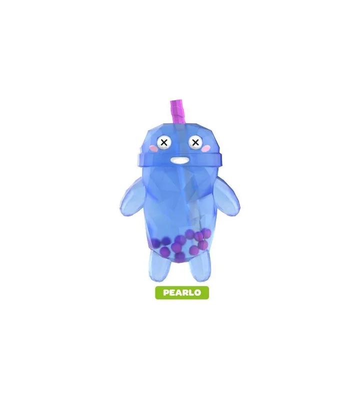 12387 SUN-BTF-FİGÜR BUBBLE TEA CRYSTAL BOBA PALS SERIES 14CM 6A
