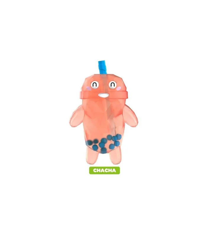 12387 SUN-BTF-FİGÜR BUBBLE TEA CRYSTAL BOBA PALS SERIES 14CM 6A