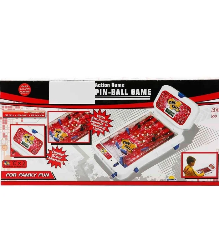 12401  Sunman, Işıklı ve Sesli Pinball Oyunu