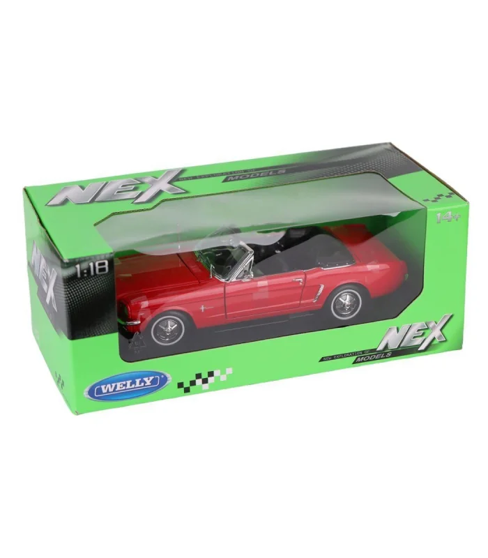 12519C WELLY 1 18 1964 1 2 FORD MUSTANG CO